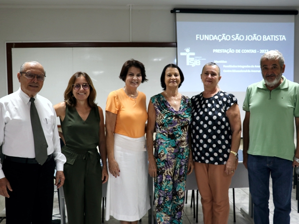 Integrantes do novo Conselho Diretor da Fundação São João Batista (FSJB) para atuar de 2023 a 2026. Fotos: Ariel Cerri